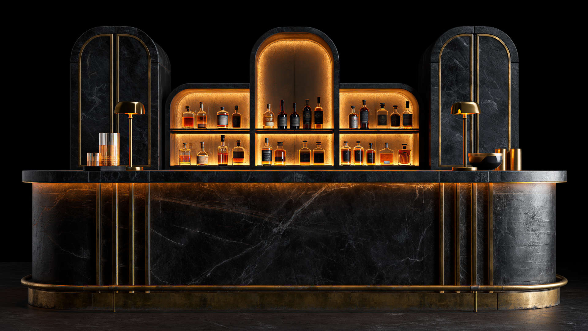 Shaded SolidWorks render of bespoke fitted joinery by DesignAs CAD
