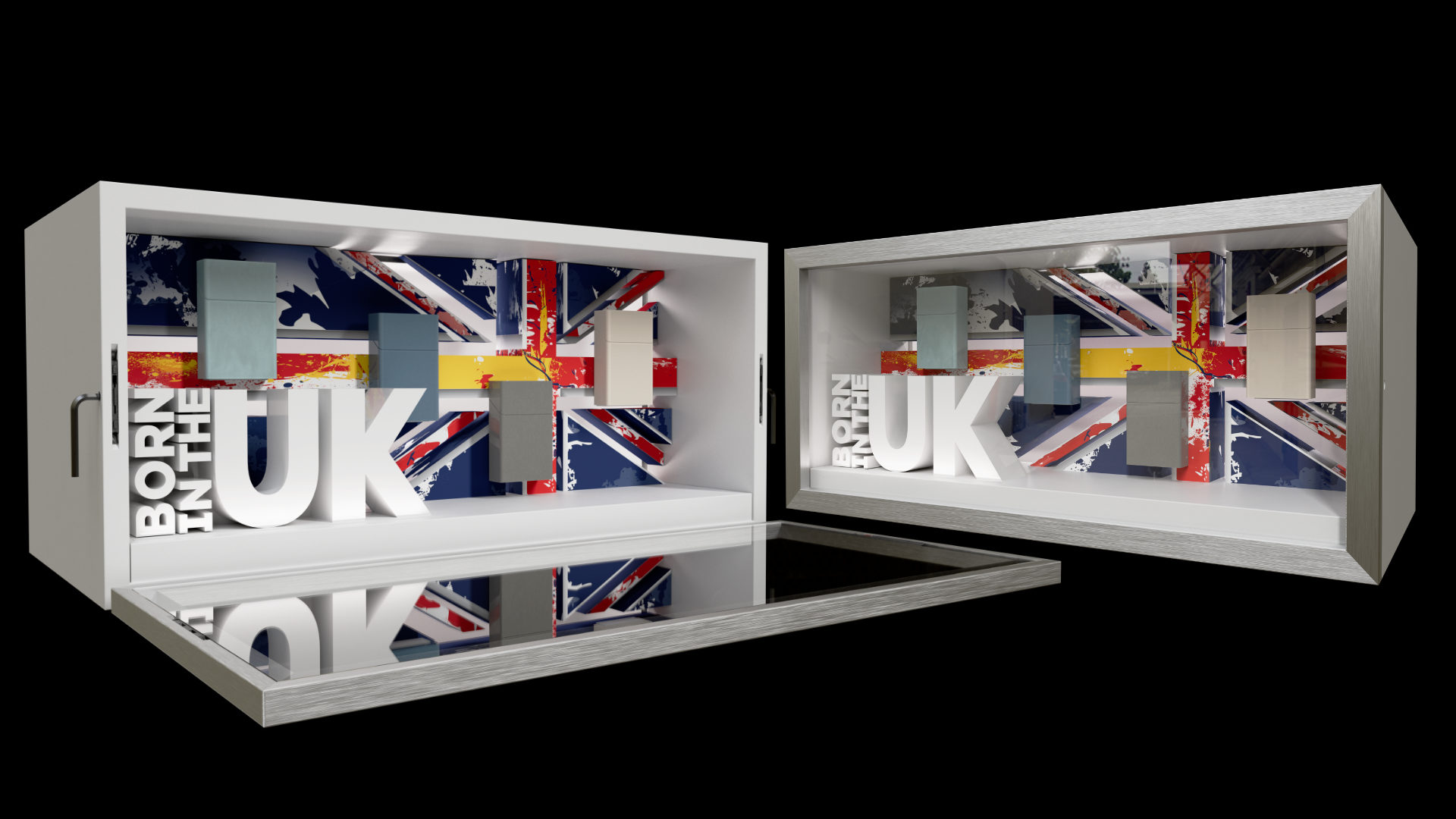 SolidWorks CAD assembly of a bespoke product design